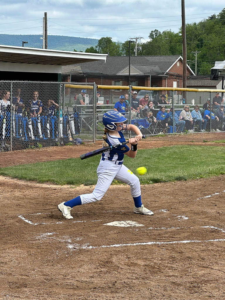 Ball passes in front of batter.